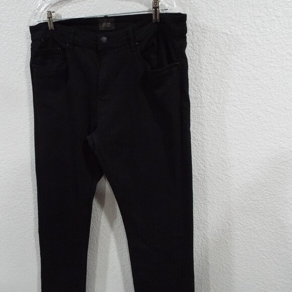 Jachs New York Men’s Black Five Pocket Stretch Jeans 36X32 Comfortable Neutral - Picture 8 of 10